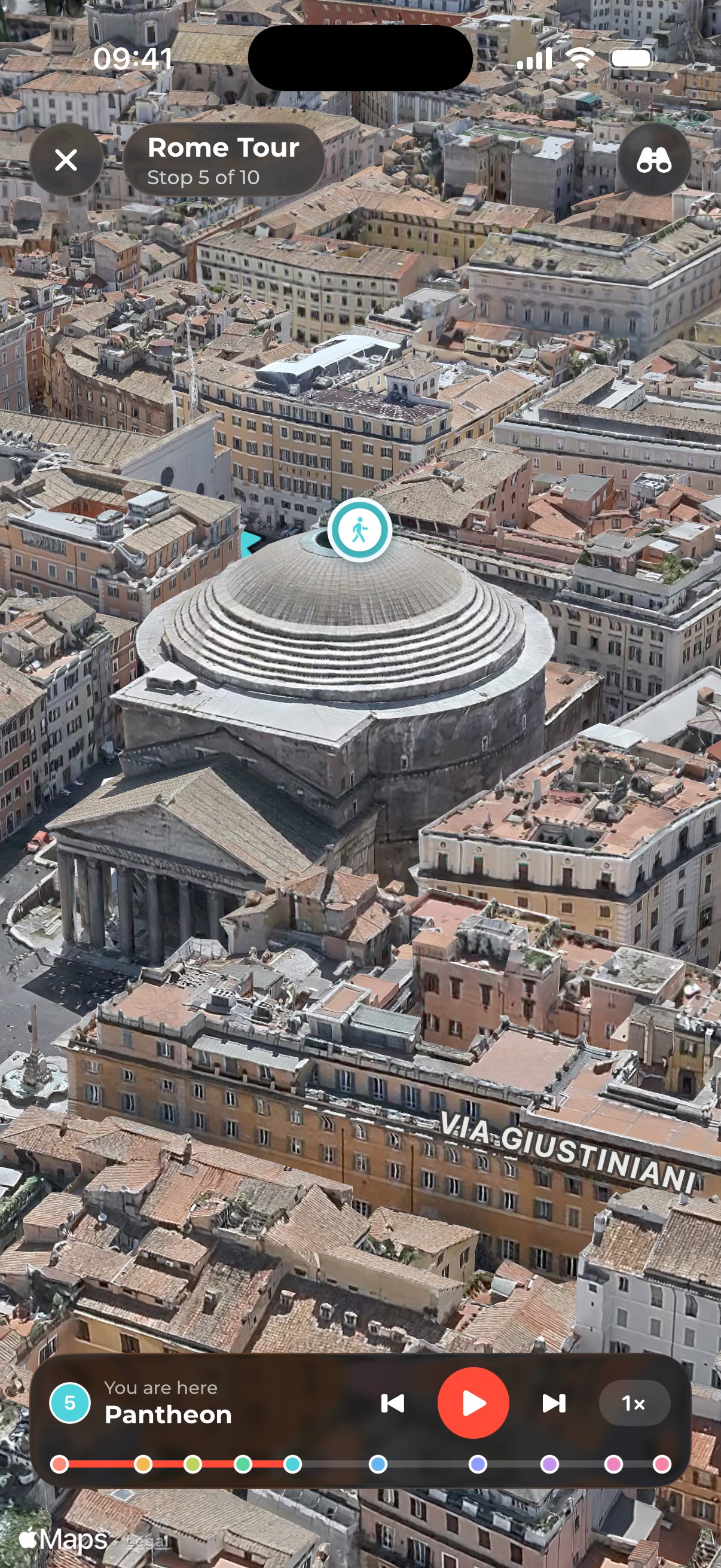 Pinora — Fly over your route in 3D